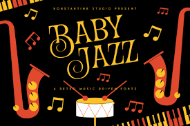 Ejemplo de fuente Baby Jazz Regular